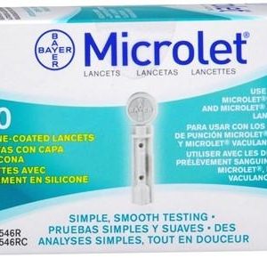 Microlet Diabetic Lancets 100 Count