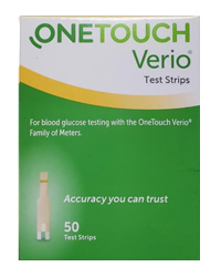 onetouch verio test strips 50ct